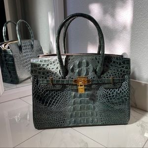 Genuine Crocodile Handbag